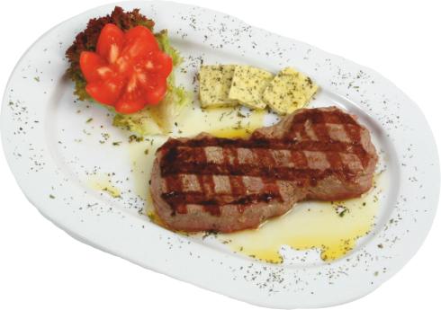 Rumpsteak mit Kräuterbutter